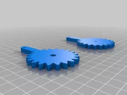 Gears for claw