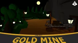 Gold mine Low-poly  3D model