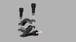 GoPro boom mount 3D model