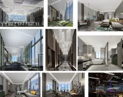 Hotel full 3d model 3D model