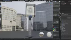 Industrial Power Socket High-Poly Version 3D model