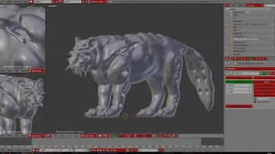infected monsters 3D model