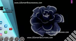 Infinite Blooming Flower Animation Cinema 4D LExport Solutions 3D model
