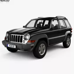 Jeep Liberty KJ Limited 2005 3D model