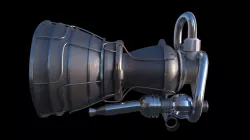 jet engine 3D model