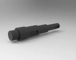 Long Shaft for Engineering Solidworks 3D model