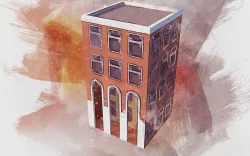 Low Poly Building Low-poly  3D model