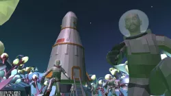 LOW POLY WORLD - ALIEN WORLD Low-poly  3D model