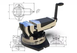 Machine Vise 3D model