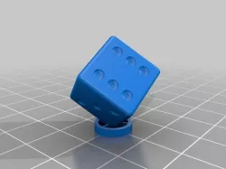 Magnetic space dice!