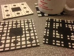 Menger Coaster Set