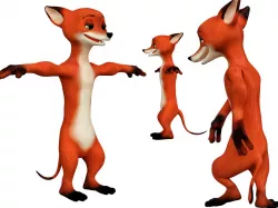 Nick Wilde Fox Dance  3D model
