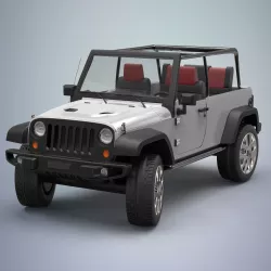 Off-road Jeep 3D model