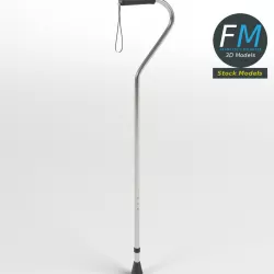 Offset cane 3D model