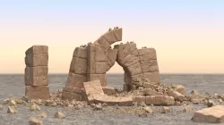 Old Broken Arch 3D model