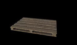 PBR Pallet Low-poly  3D model