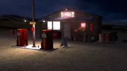 Petrol Pump Low-poly  3D model