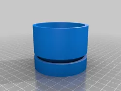 Plant pot and saucer