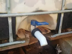 Raccord pour citerne eau