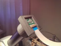 Raspberry Pi Camera to Microscope Adapter