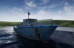 Rusty Ship Low-poly  3D model