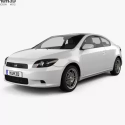 Scion tC Base 2008 3D model