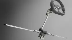 simple race car steering system