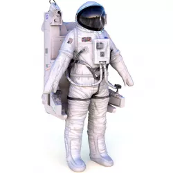 space suit 3D model