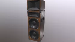 Speaker Low-poly  3D model