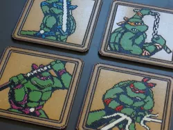 TMNT2 Coaster Set