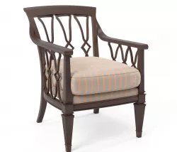 Tommy Bahama Home Royal Kahala Ginger Exposed Wood Chair 3D model