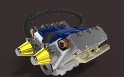 V-6 ENGINE