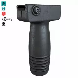 Vertical Foregrip Set-05 Low-poly  3D model