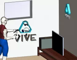 Virtual Reality - HTC Vive Gaming Room