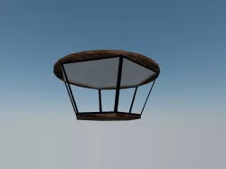 Wood Coffee Table 3D model