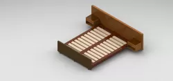 Wooden Bed