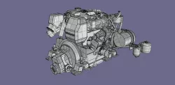 Yanmar 3JH5E 40 hp