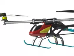 Zalsky's CheapCopter - 3D printed frame parts for Tricopter assembly