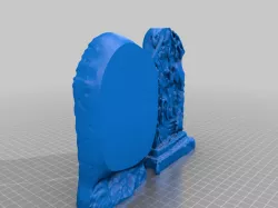 2 RIP headstones  for halloween!