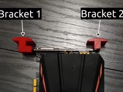 2 Slot GPU Hanger Bracket Clamps for Mining Rigs