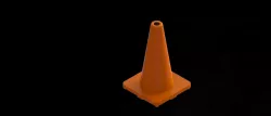 300mm orange road cone