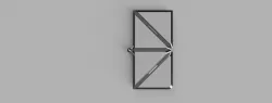 3D printable - partially working Evolution door ;-;