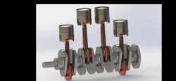 4 piston assembly