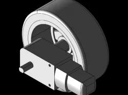 6V DC MOTOR_REDÜKTÖR_TEKERLEK