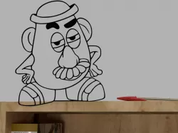 a Potato Head silhouette