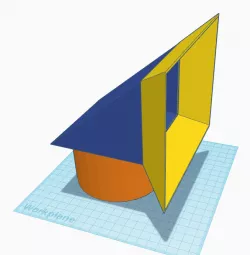 AC Vent Register Deflector