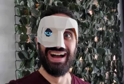 Adafruit "HalloWing" Halloween Mask