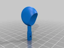 Airsoft MP5 bolt and charging handle