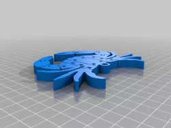 Articulated crab keychain