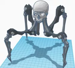 Articulated Skull Walker (Chibi Calcium)